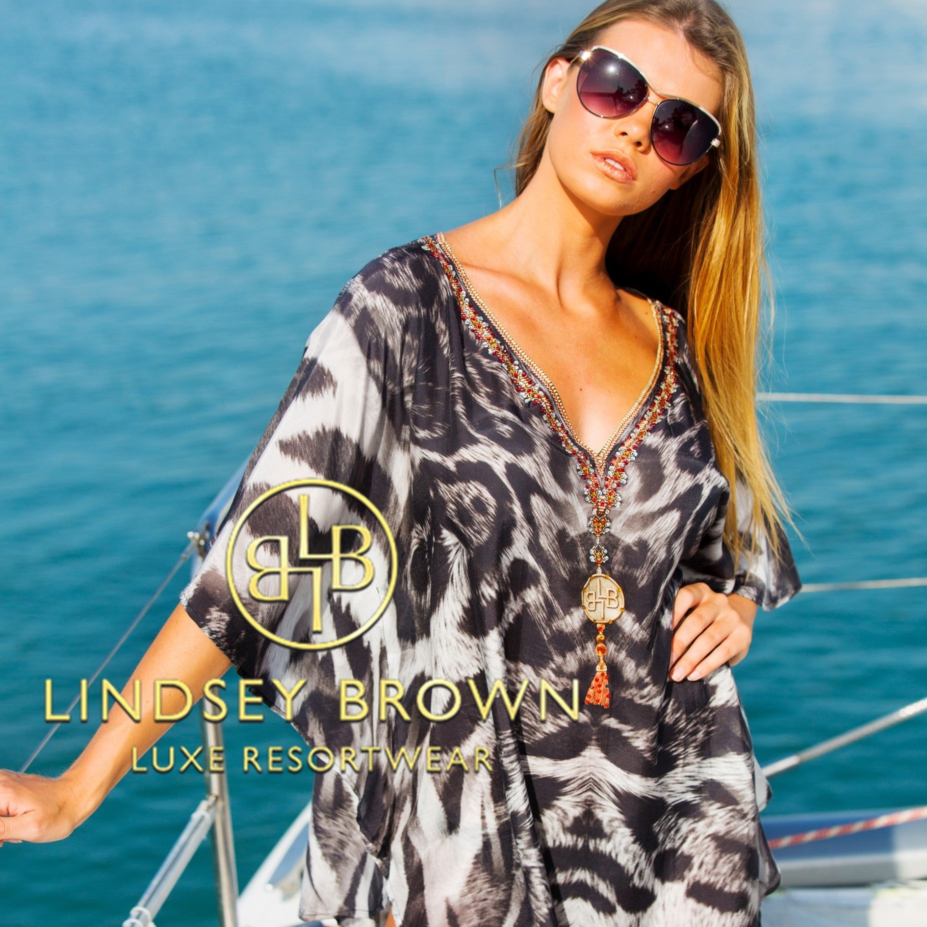 Animal Print Designer Beach Cover Ups for the Caribbean