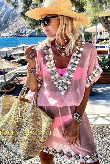 sale designer beach cover ups and sale designer resort wear by Lindsey Brown