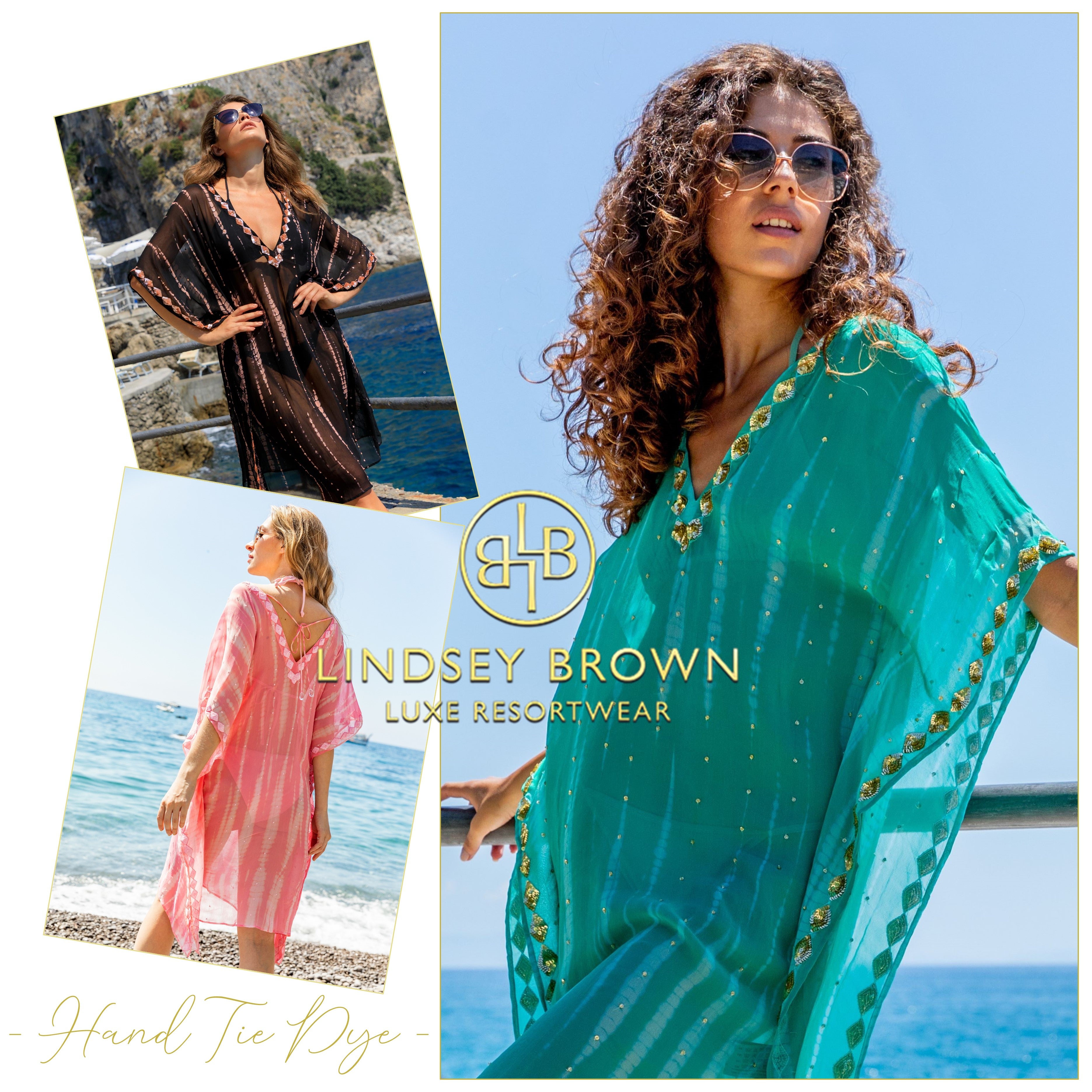 tie dye silk beach coverups to wear on holiday in Dubai