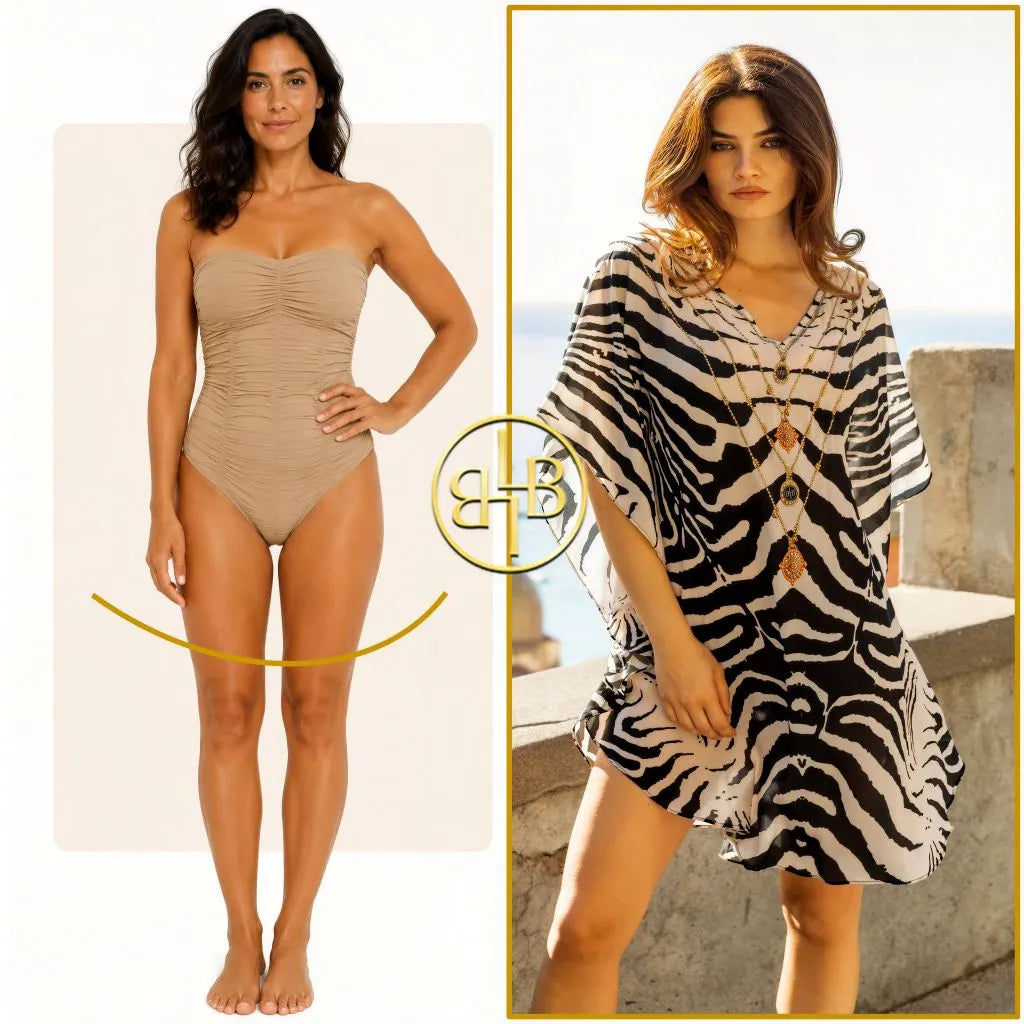 curved lengths of our curved hemline length designer kaftans by lindsey brown luxury resort wear