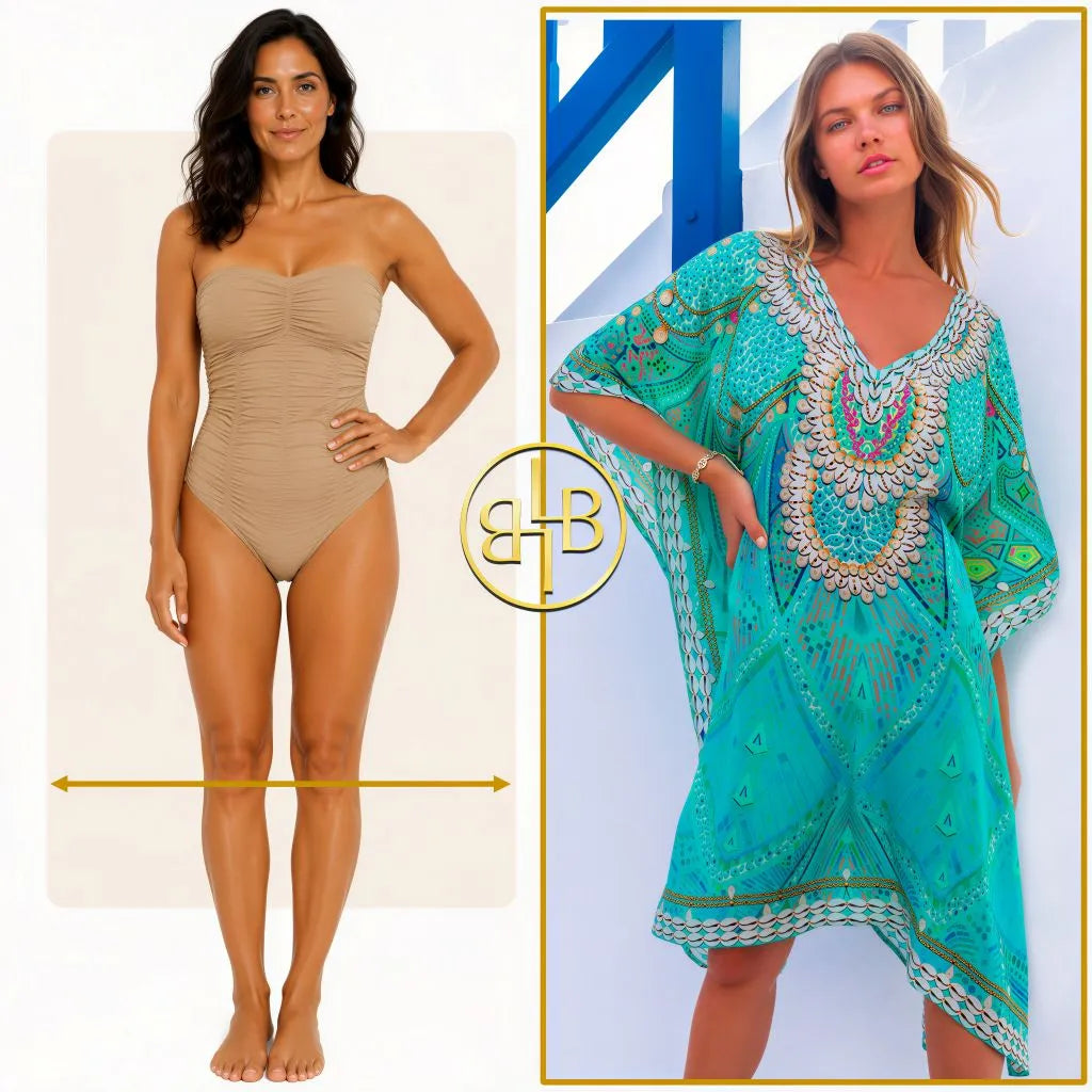 knee lengths of our knee length designer kaftans by lindsey brown luxury resort wear