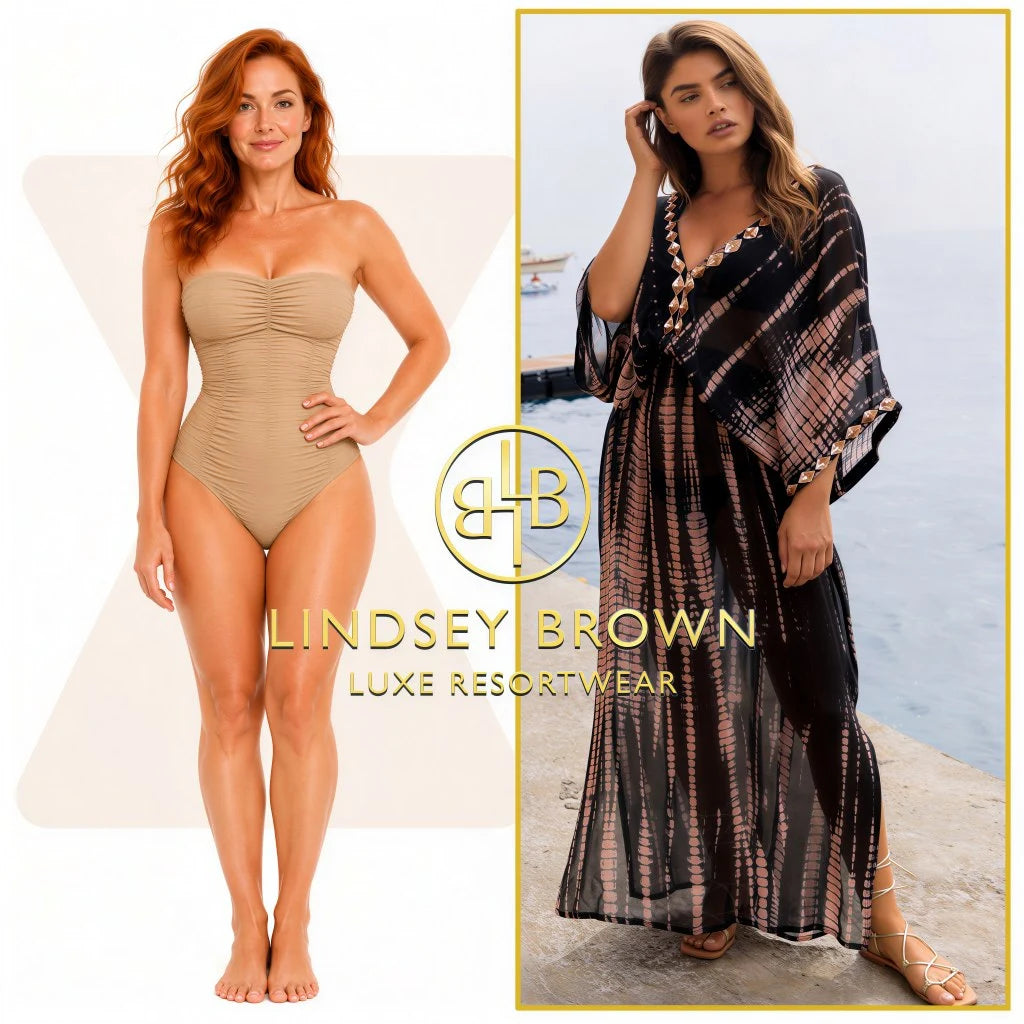silk maxi kaftans to suit hourglass shapes by lindsey brown
