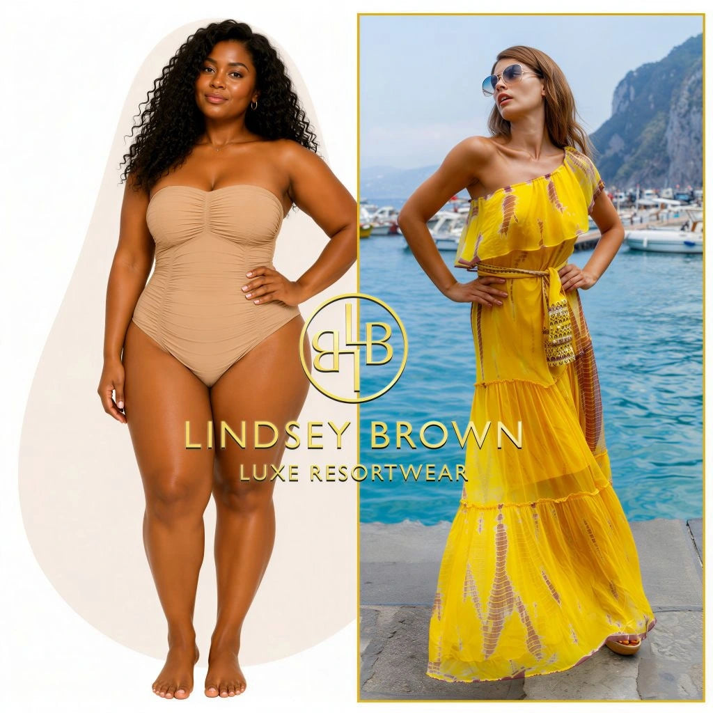 silk holiday dresses to flatter pear shapes by lindsey brown resort wear