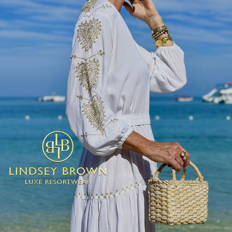 Cotton beach dresses for a Cruise