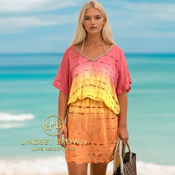 designer beach cover ups to wear in the Seychelles by Lindsey Brown