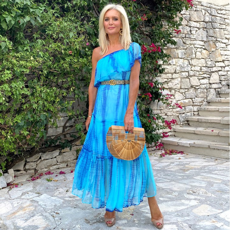Off the Shoulder Bardot Holiday Dresses  Lindsey Brown – Lindsey Brown  Designer Resortwear