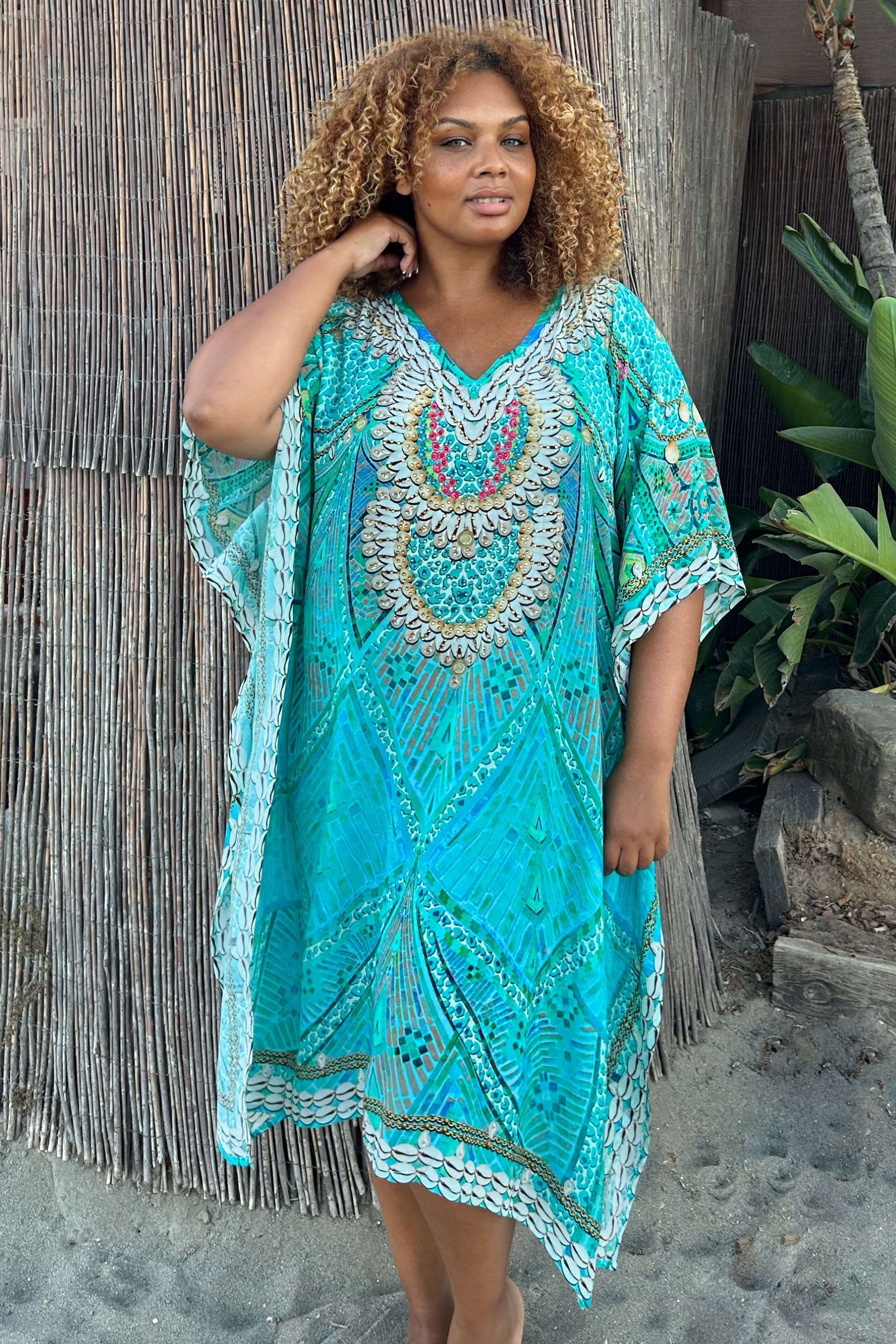Beach Boho Style Clothing Plus Size Plus Size Boho Floral Print