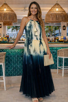 black ivory silk maxi dresses to wear on holiday by lindsey brown resort wear 