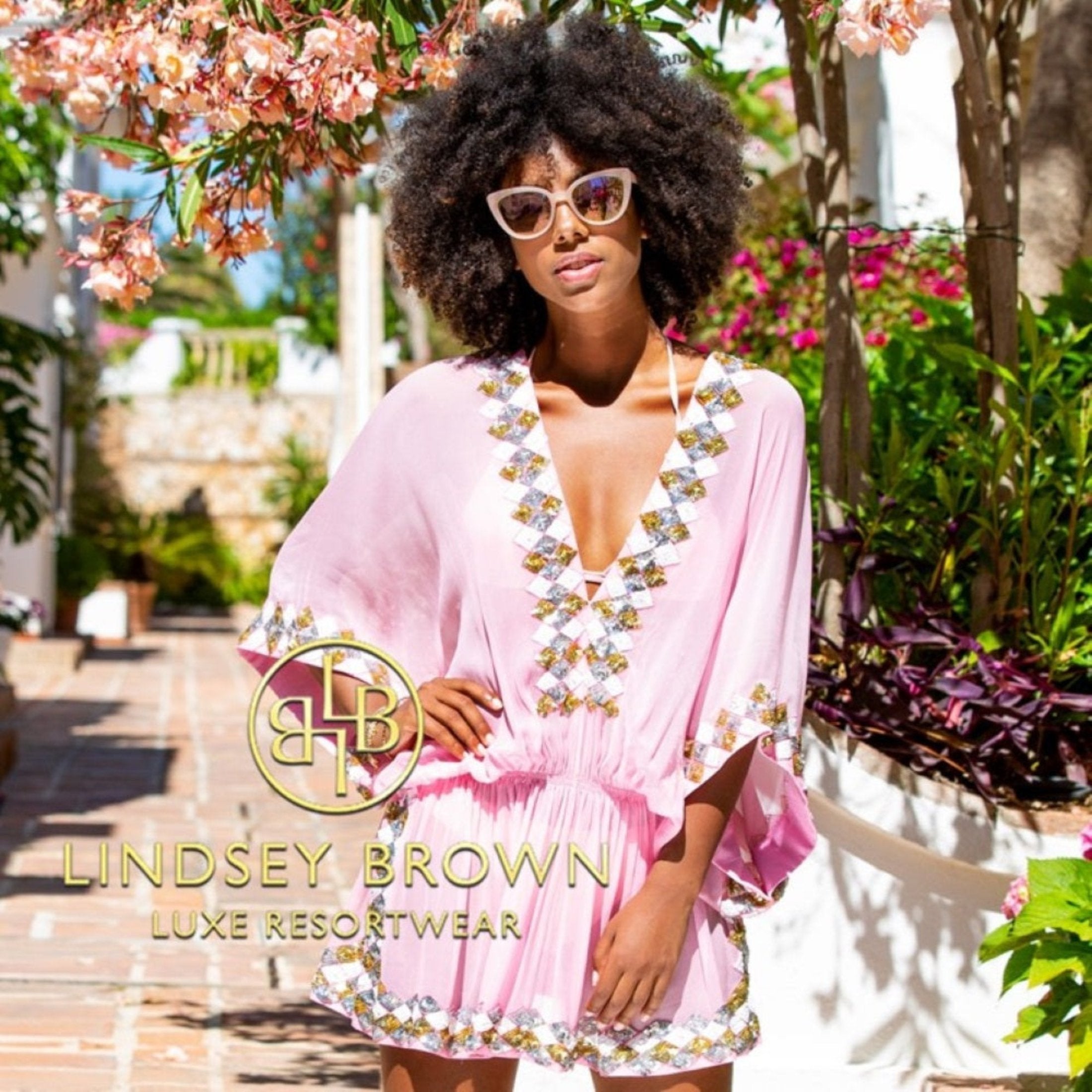 Beach Cover ups Resort wear Silk Dresses Lindsey Brown