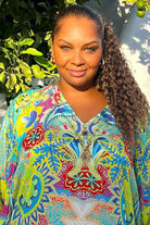 plus size beach cover-ups to wear over swimwear on a Cruise holiday